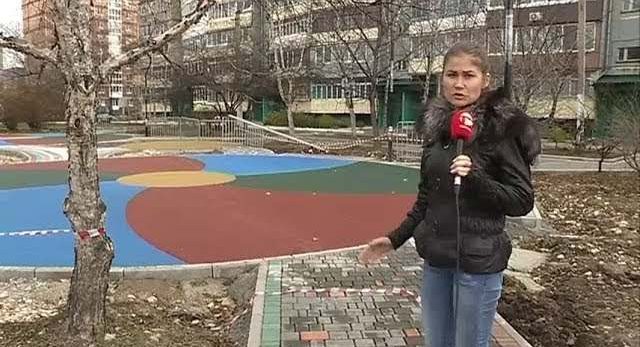 Сквер Кузьменчука рабочие обещают сдать в срок