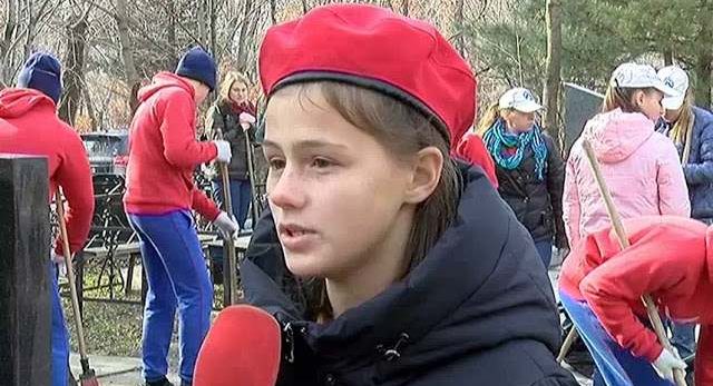 «Аллею памяти ветеранов» прибрали волонтёры
