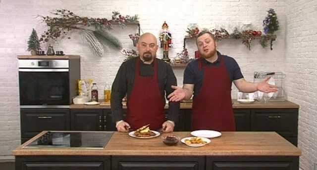 Есть today. 14.01.2019. Венский шницель с луковым мармеладом