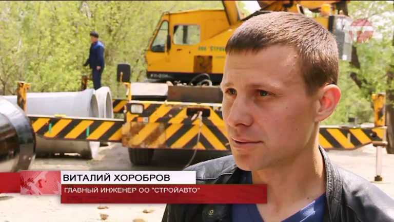 В Уссурийске появляются новые кюветы и углубляются старые