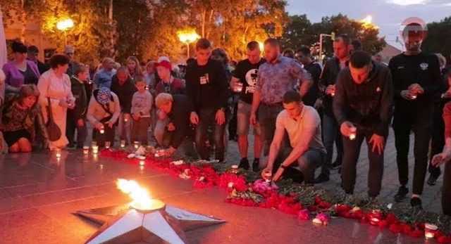 «Свечи памяти» зажгли в Уссурийске