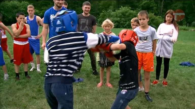 Спортсмены Уссурийска провели праздник в лагере «Надежда»