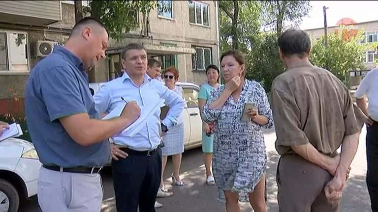 Глава администрации проверил западно-центральный район Уссурийска