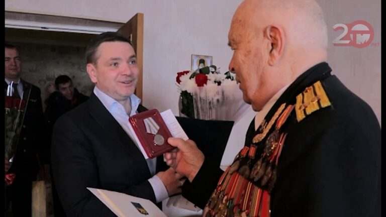 95-летний юбилей отметил ветеран Великой Отечественной войны Владимир Кузьмин