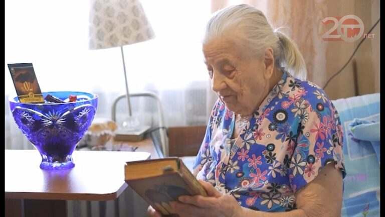 Участнице Великой Отечественной Екатерине Рыбалкиной исполнилось 95 лет
