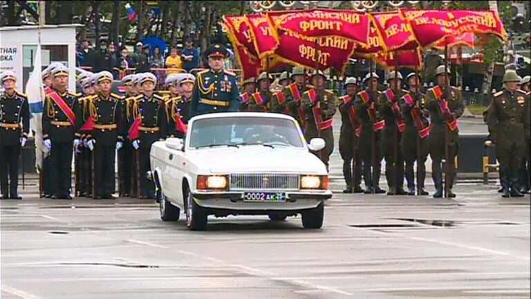 Парад Победы. 24.06.2020. Уссурийск