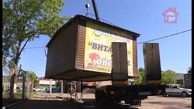 Несанкционированные торговые точки сносят в Уссурийске