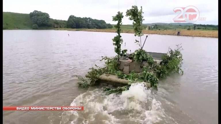 Военнослужащие Приморской общевойсковой армии ВВО провели занятие в Сергеевке