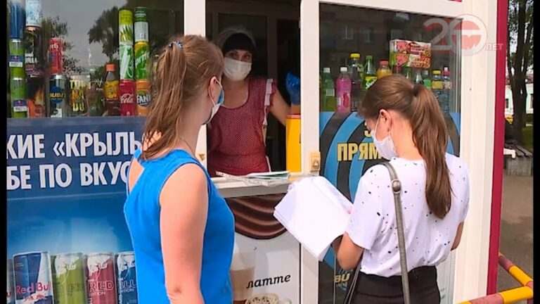 Административная комиссия побывала в торговых точках в районе ЖД вокзала и улицы Комсомольской