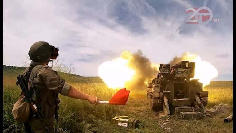 Крупные артиллерийские стрельбы прошли на полигоне Сергеевском