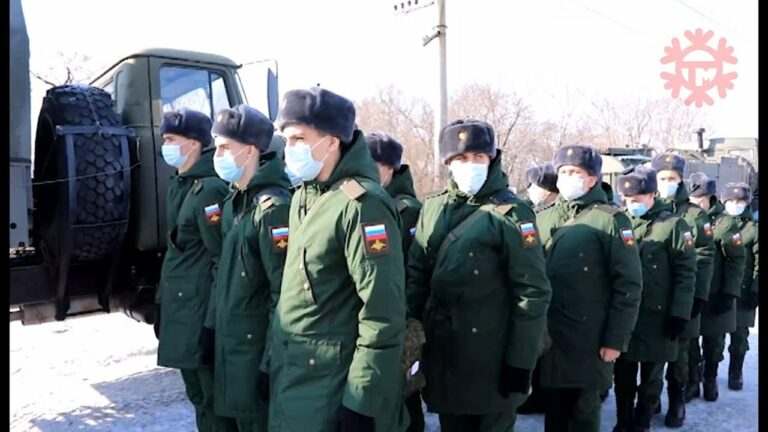 450 призывников из разных регионов страны пополнили ряды подразделений армии Уссурийска