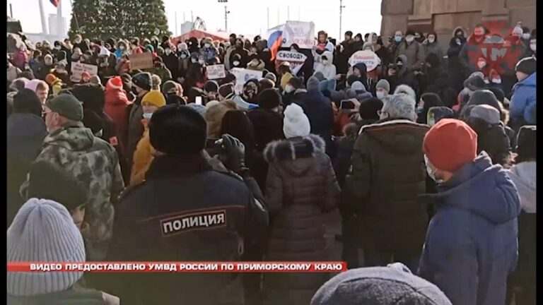 Подростков, которые участвовали в митинге в Приморье,  привлекли к ответственности