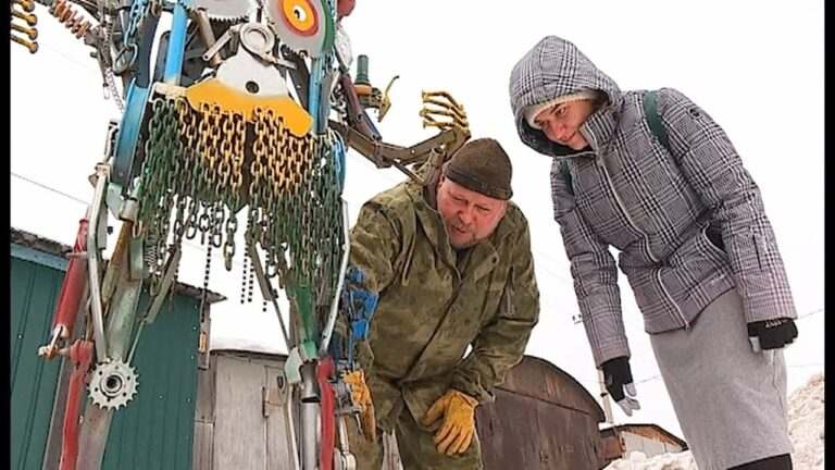 Уссурийский умелец превращает груду металла в необычные арт-объекты