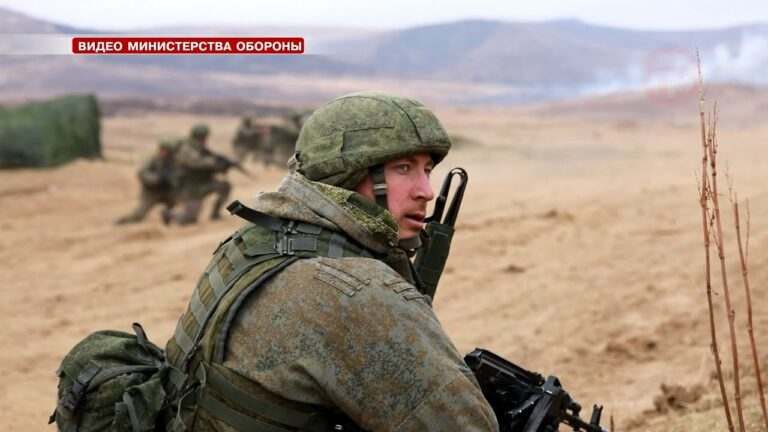 Солдаты армии ВВО устроили боевые стрельбы на Сергеевском полигоне