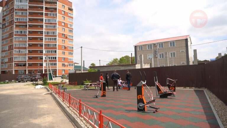 В Уссурийске теперь на три спортивных дворика больше