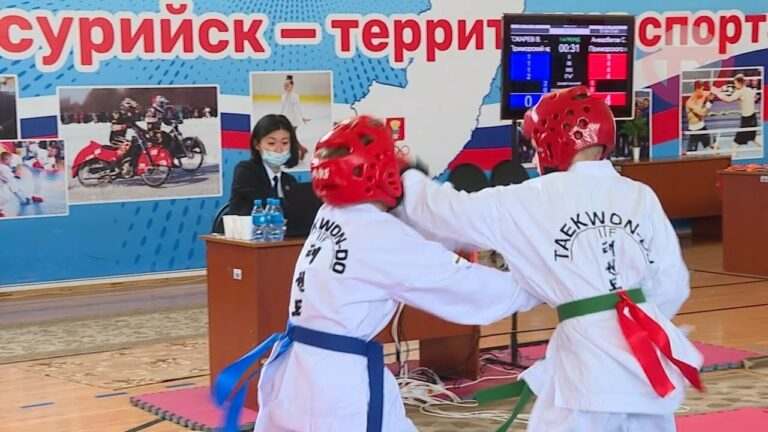 Чемпионат Приморского края по тхэквондо МФТ прошёл в Уссурийске