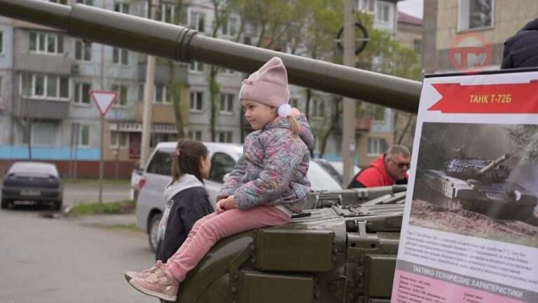 Выставка военной техники прошла в Уссурийске