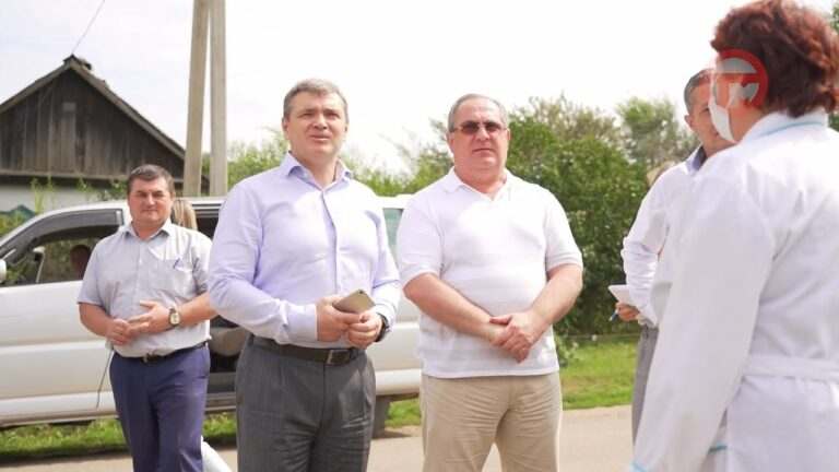 Глава округа посетил сёла округа