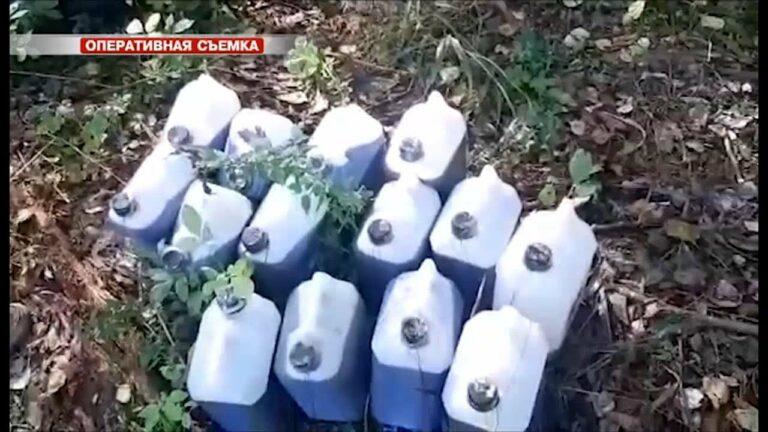 Крупную партию наркотиков изъяли полицейские в районе села Заречного