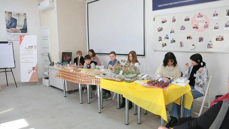 Дети-предприниматели представили воплощение своих бизнес-идей на ярмарке