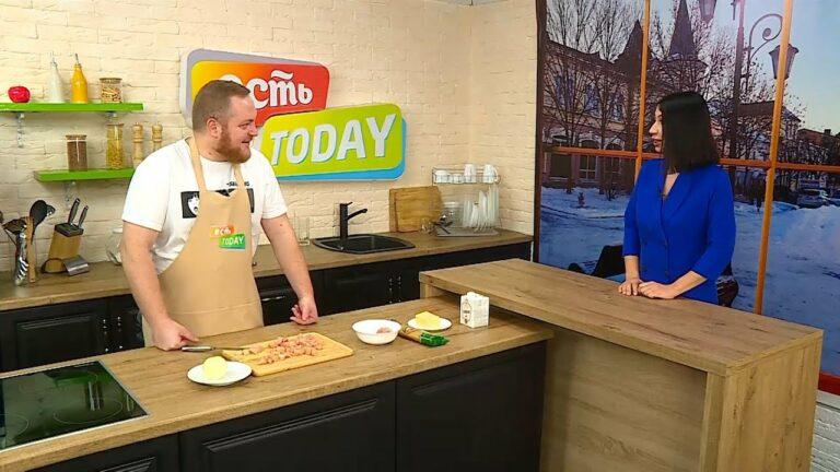 ЕСТЬ Today. 14.02.2022 Спагетти с курицей в томатном соусе