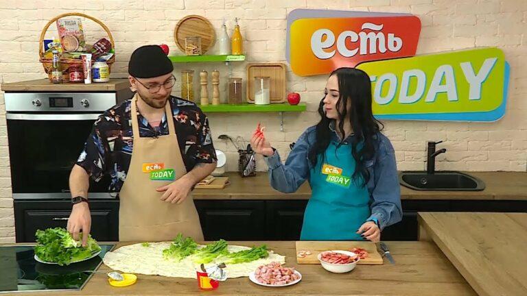 ЕСТЬ Today. 11.03.2022 Рулет с креветкой и беконом