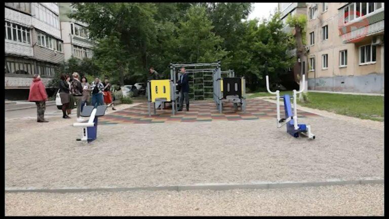 Сразу 4 новых воркаут-комплекса появилось в Уссурийске по программе «Спортивный дворик»