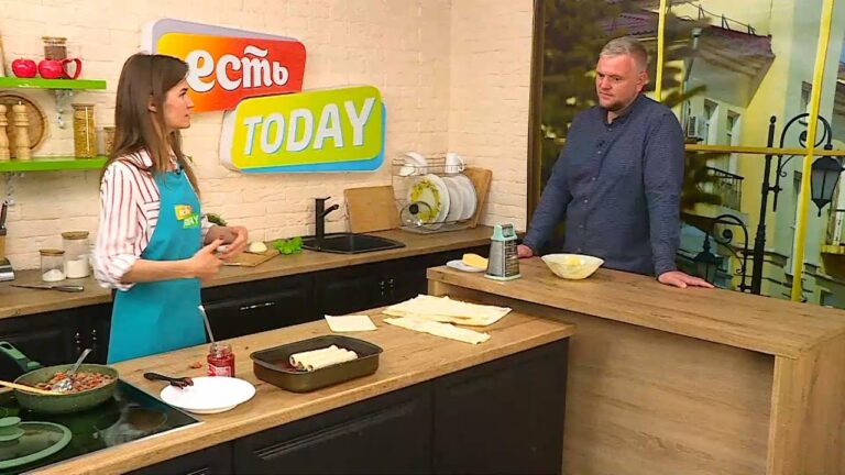 ЕСТЬ Today. 27.06.2022 Мясные рулетики из лаваша