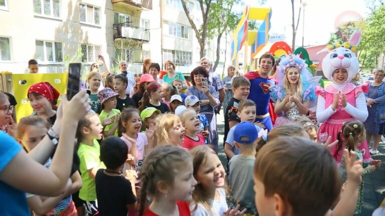 Торжественное открытие. Спортивный комплекс на Пушкина, 37 осваивает детвора