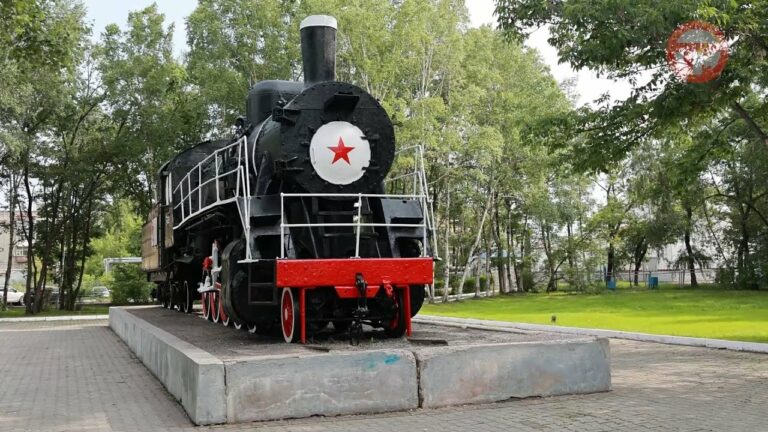 Паровоз на Слободе отреставрировали рабочие локомотиво-ремонтного завода