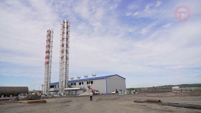 Газовая котельная на Раковской построена почти наполовину