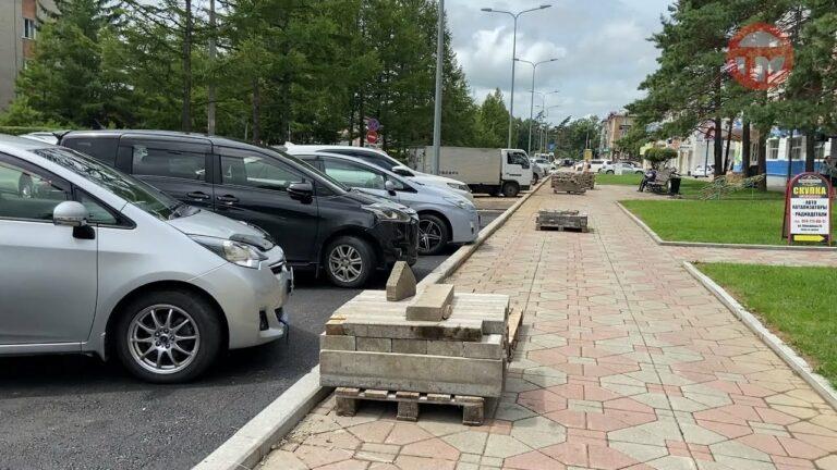 Новая парковка появилась на Плеханова рядом с центральной площадью