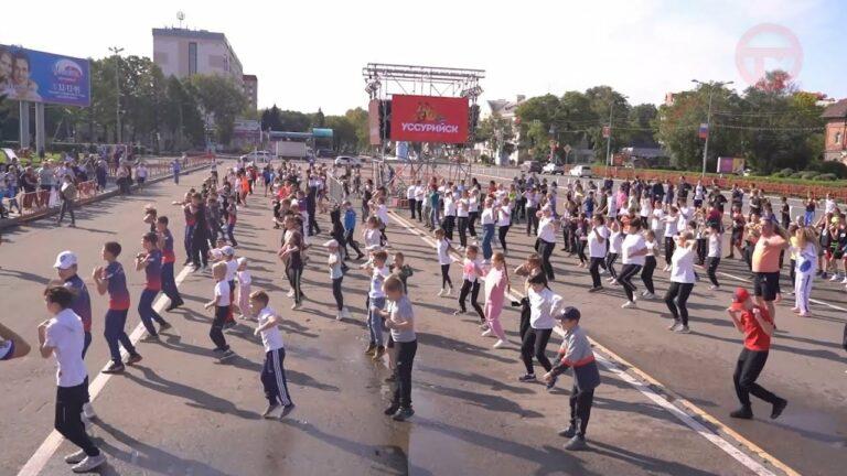 Спортсмены Уссурийска приняли участие в праздновании дня города