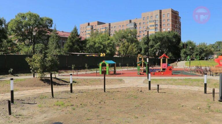 Новый и самый большой сквер в Уссурийске посетили общественные наблюдатели