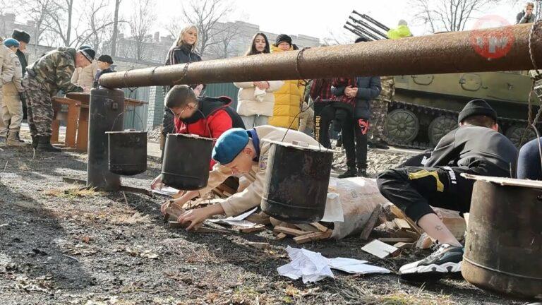Юнармейцы Приморского края поборолись за звание лучшего отряда