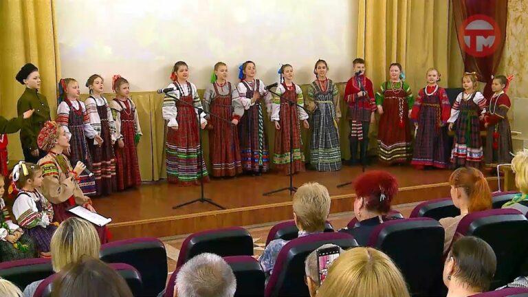 Детский хор «Славица» отчитался перед поклонниками русской песни