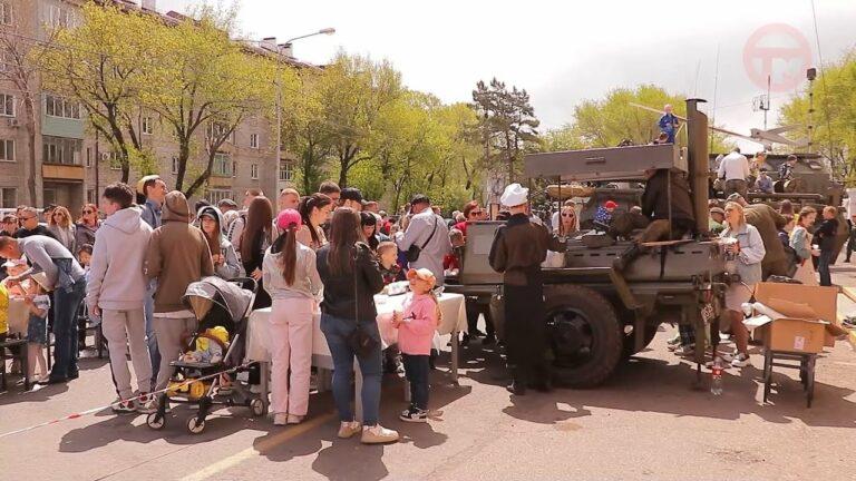 Больше центнера Солдатской каши съели уссурийцы в День Победы