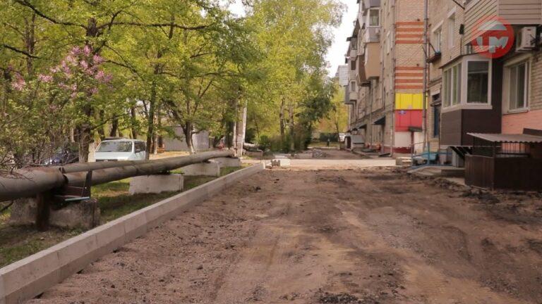 Ремонт дворов начался в Уссурийске