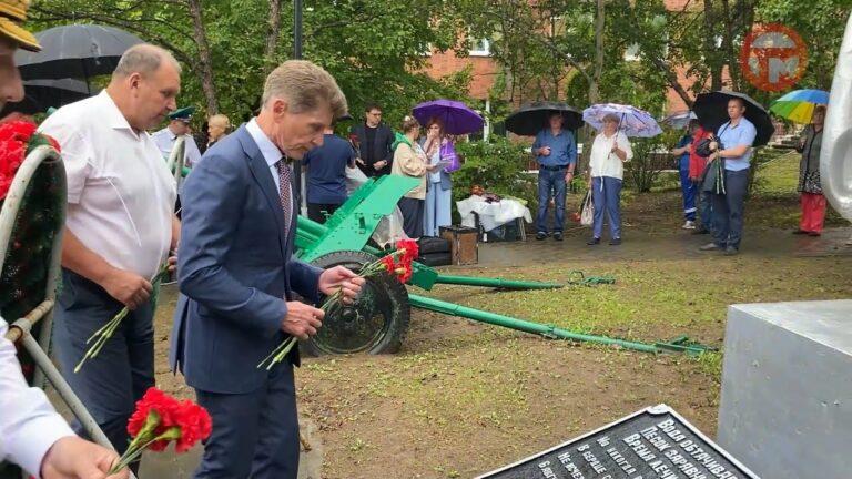 В событиях в честь 85-й годовщины Хасанских сражений принял участие губернатор Приморского края
