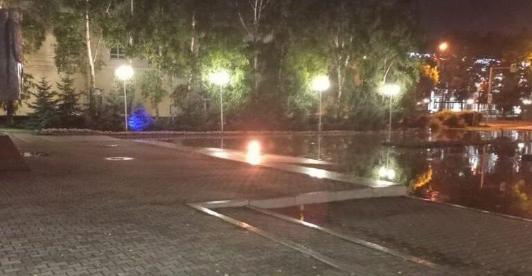 Вечный огонь отключили в связи с подтоплением мемориала…