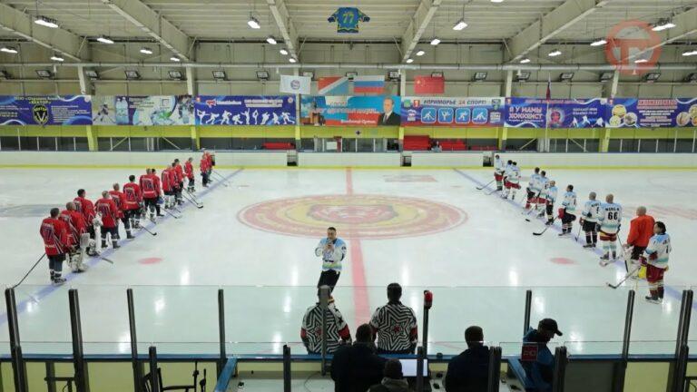 Международный матч по хоккею прошёл в «Ледовой арене» Уссурийска