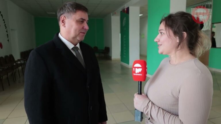 В агропромышленном колледже свой гражданский долг исполнил председатель думы округа Александр Черныш