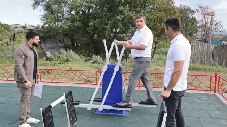 Новая спортивная площадка появилась в Линевичах
