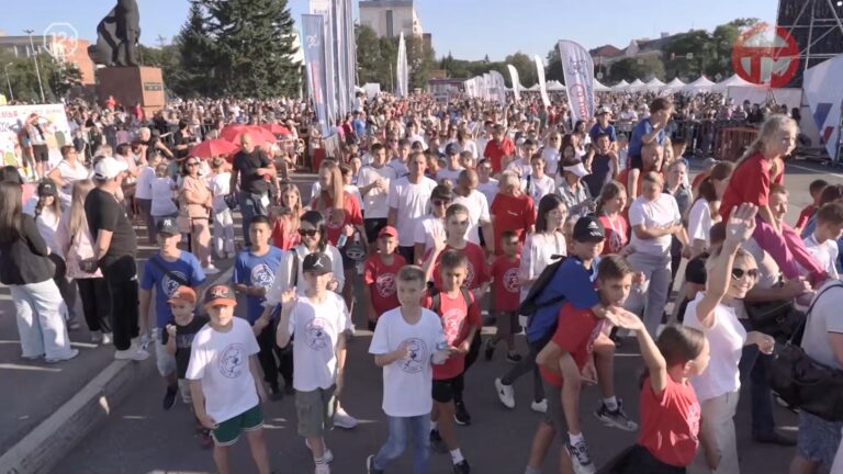 Торжественное открытие Первых уссурийских игр прошло на центральной площади