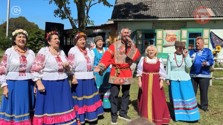 Праздник урожая прошел в селе Кондратеновке