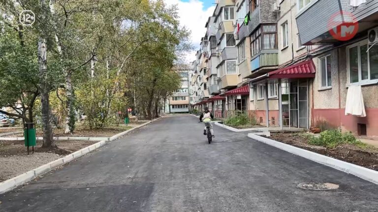 Двор на Советской, 91Б преобразился по программе «1000 дворов Дальнего востока»