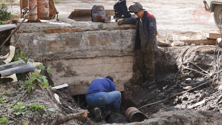 Ремонт теплотрассы по улице Ветеранов завершится в ближайшие дни
