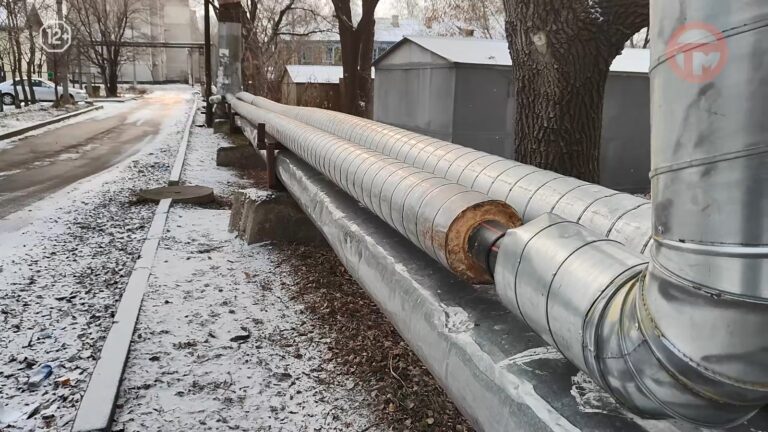 Новую теплотрассу проложил на улице Бонивура