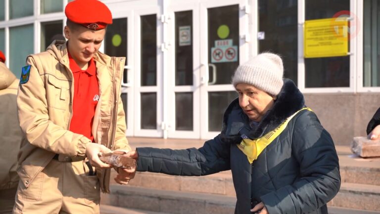 Всероссийская акция «Блокадный хлеб» стартовала в Уссурийске