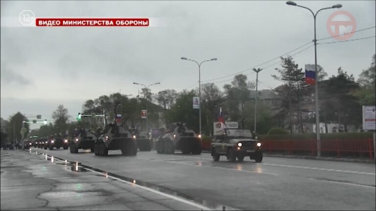 Репетиции военного парада начнутся в Уссурийске